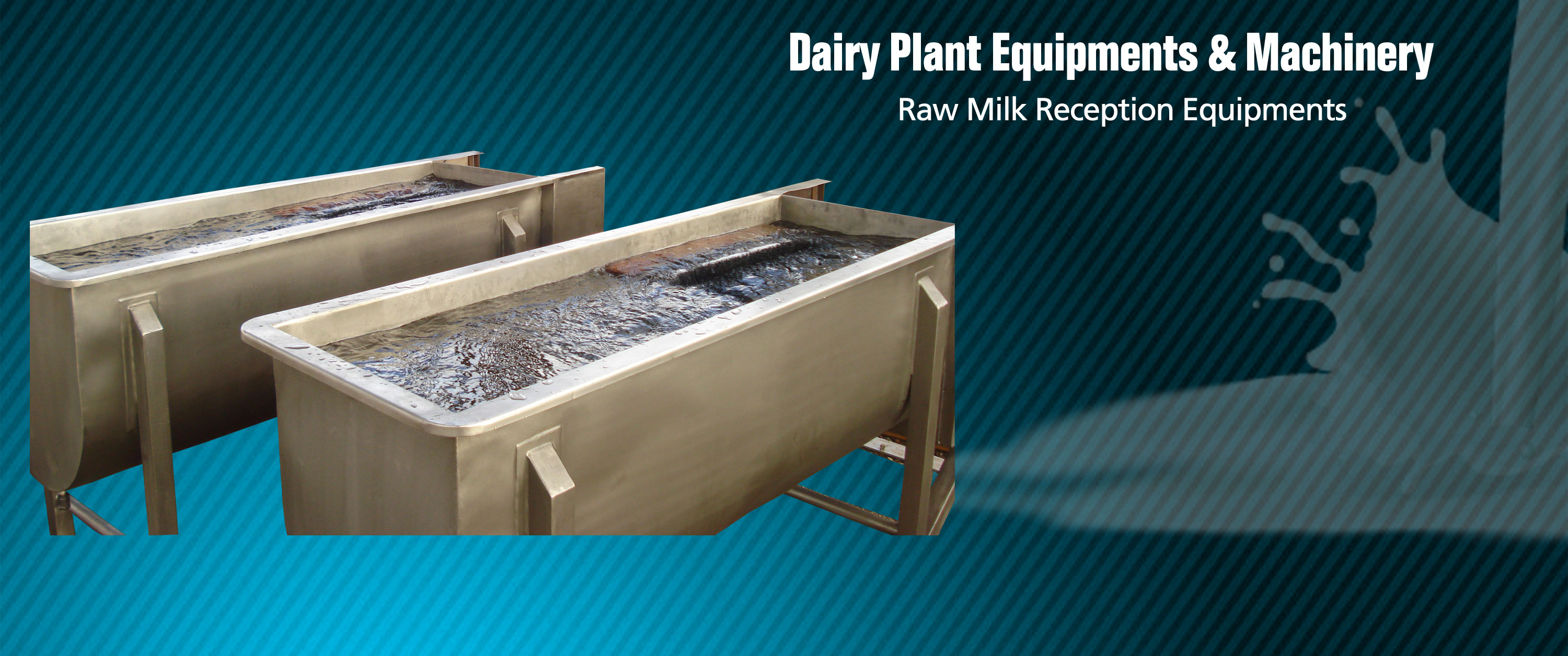 dairy plant equipments and machinery