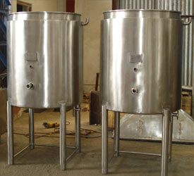 ghee settiling tanks